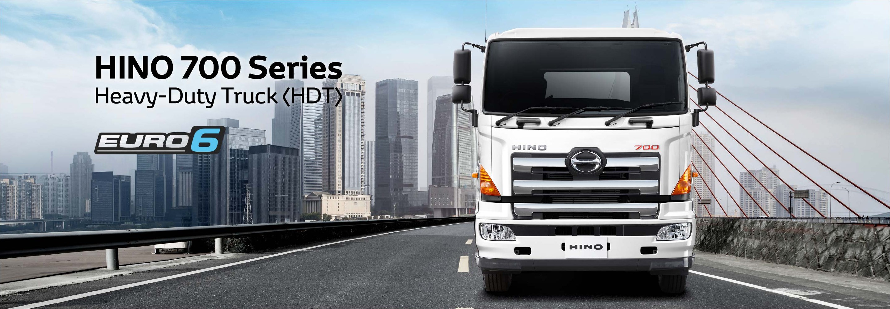 Hino 700 Series | Euro 6-compliant Heavy-duty Trucks